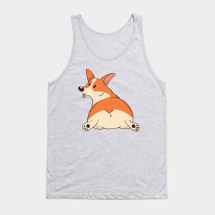 Cute Corgi Dog Tank Top